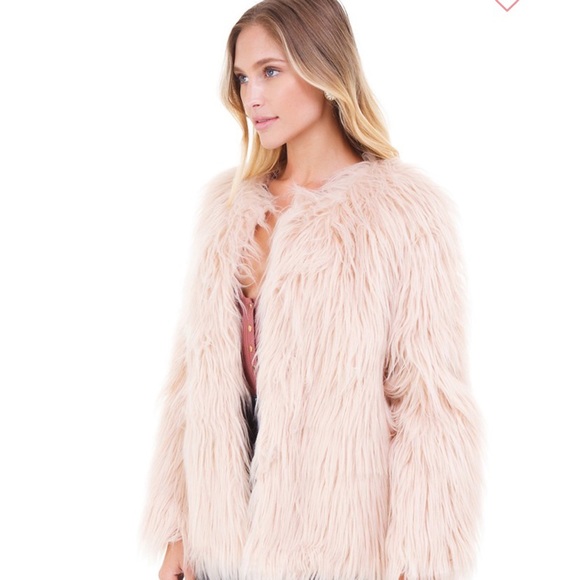 Lost+Wander faux fur jacket - Picture 2 of 4